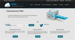Desktop Screenshot of nochost.com.br