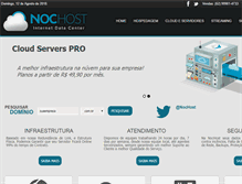 Tablet Screenshot of nochost.com.br